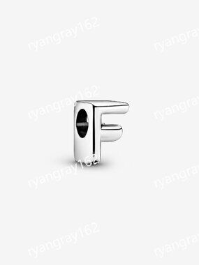 Pandora Letter F Alphabet Charm